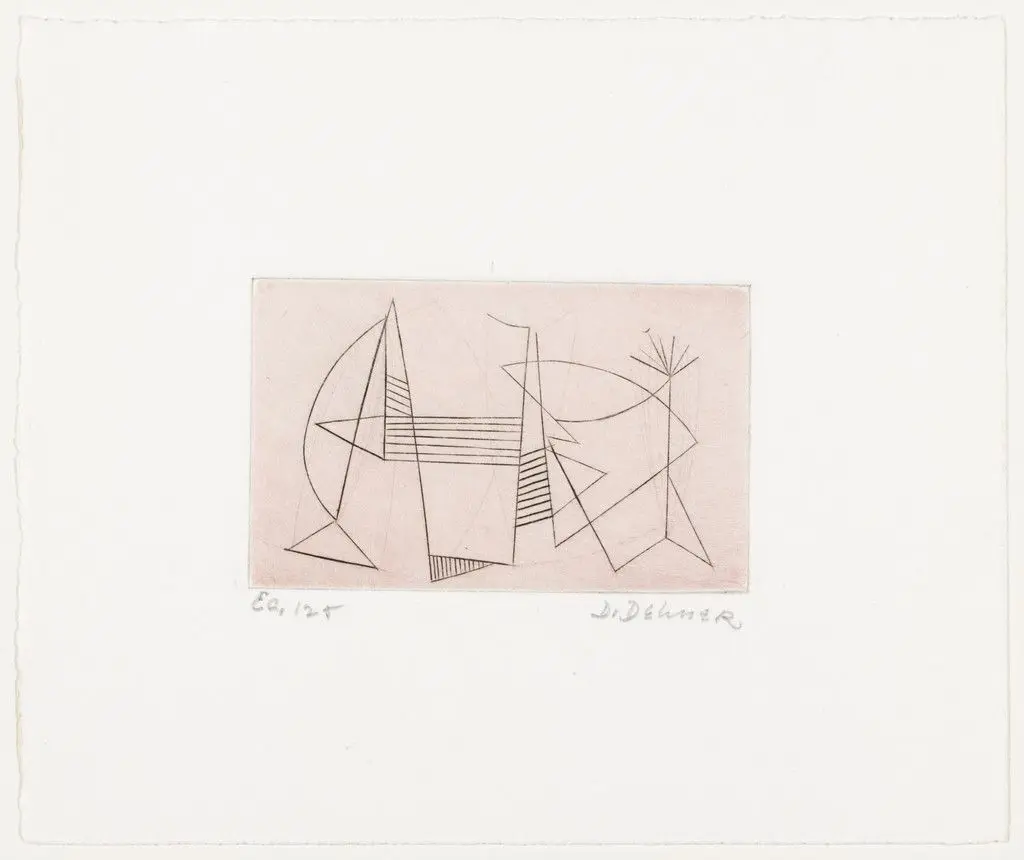 Skating by Dorothy Dehner