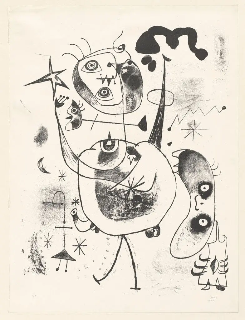 Barcelona, XXIII by Joan Miró