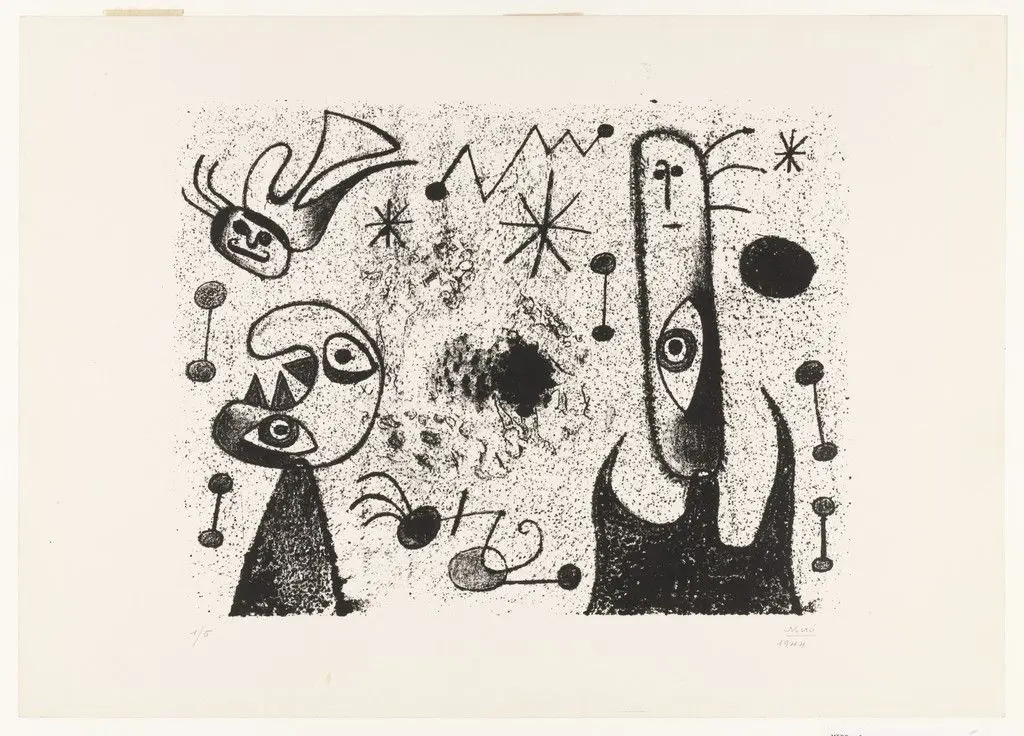 Barcelona, XLVII by Joan Miró