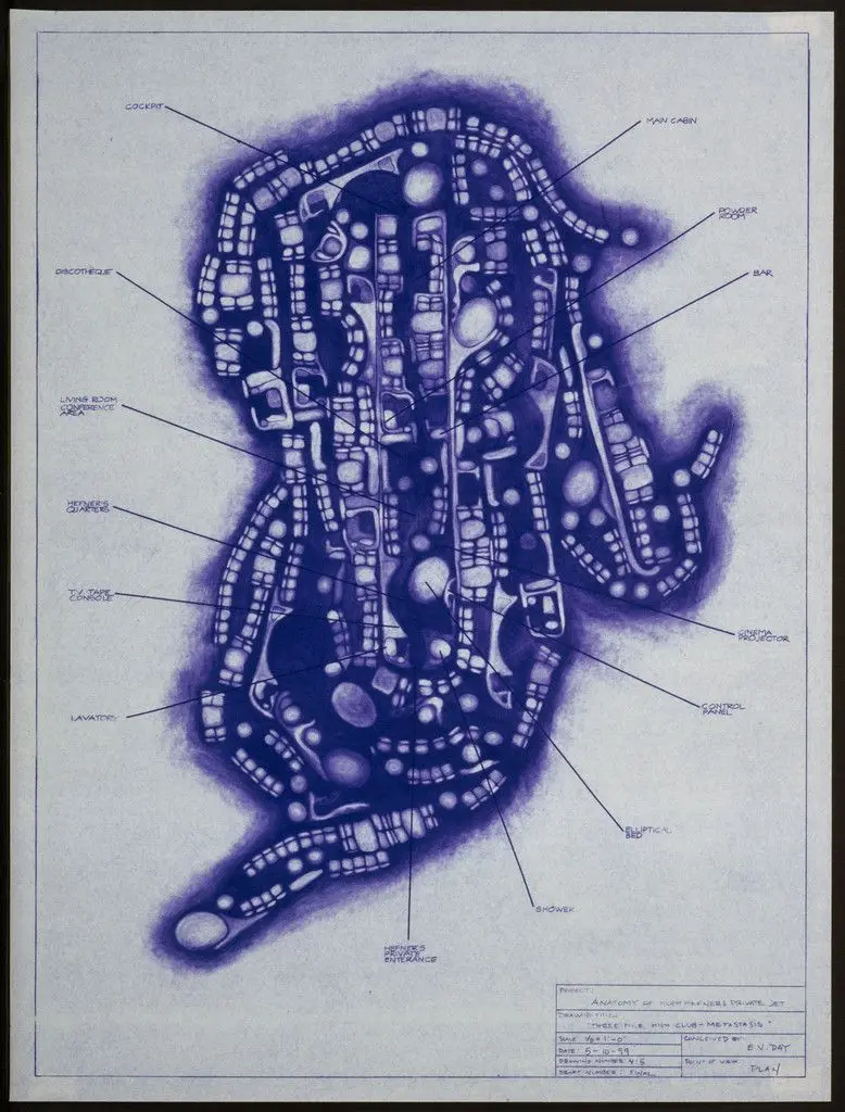 Three-Mile-High-Club Metastasis from Anatomy of Hugh Hefner's Private Jet (1-5) by E. V. Day