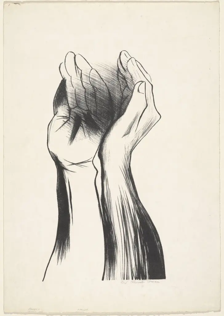 Hands (Manos) by José Clemente Orozco