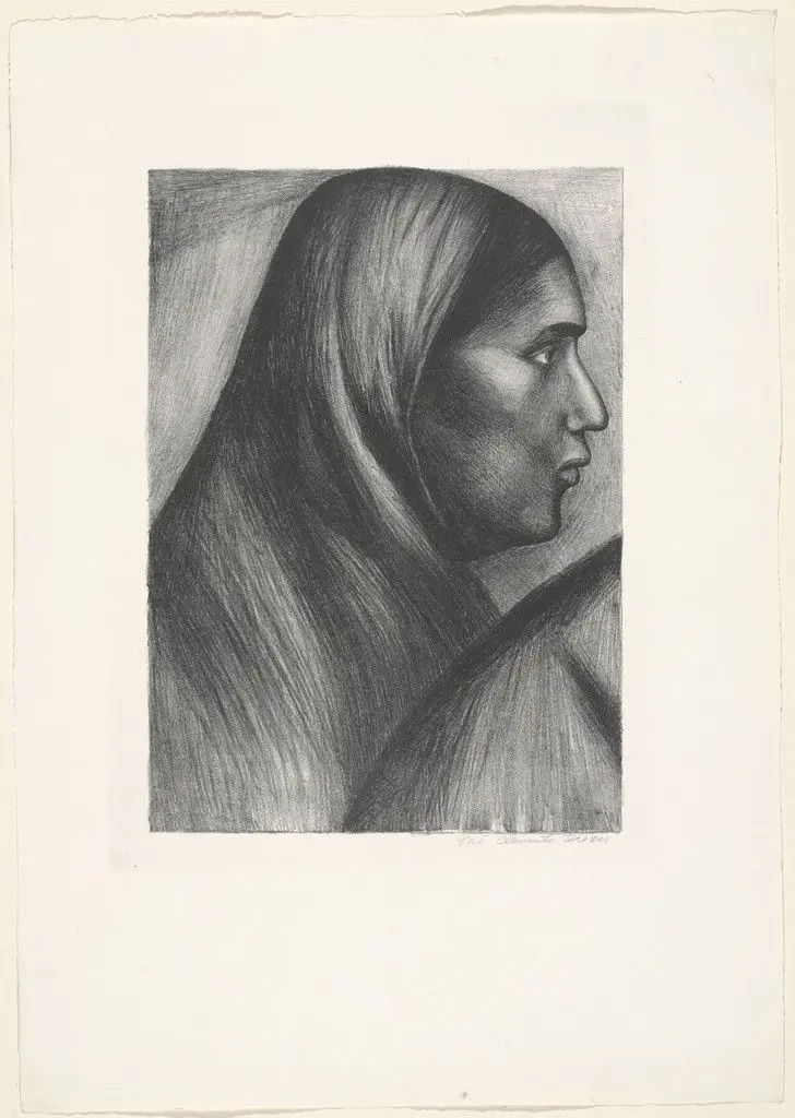Mexican Woman (Mujer mexicana) by José Clemente Orozco