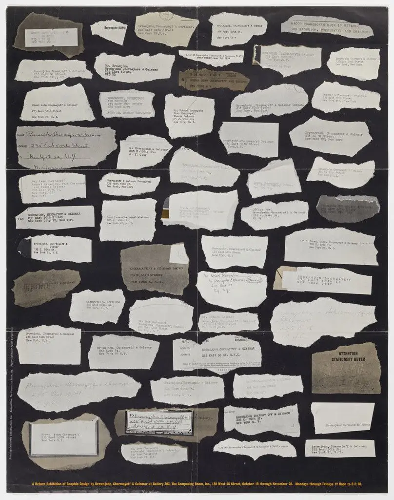 An Exhibition of Graphic Design by Brownjohn, Chermayeff and Geismar by Ivan Chermayeff, Thomas Geismar, Bruce Blackburn, Robert Brownjohn