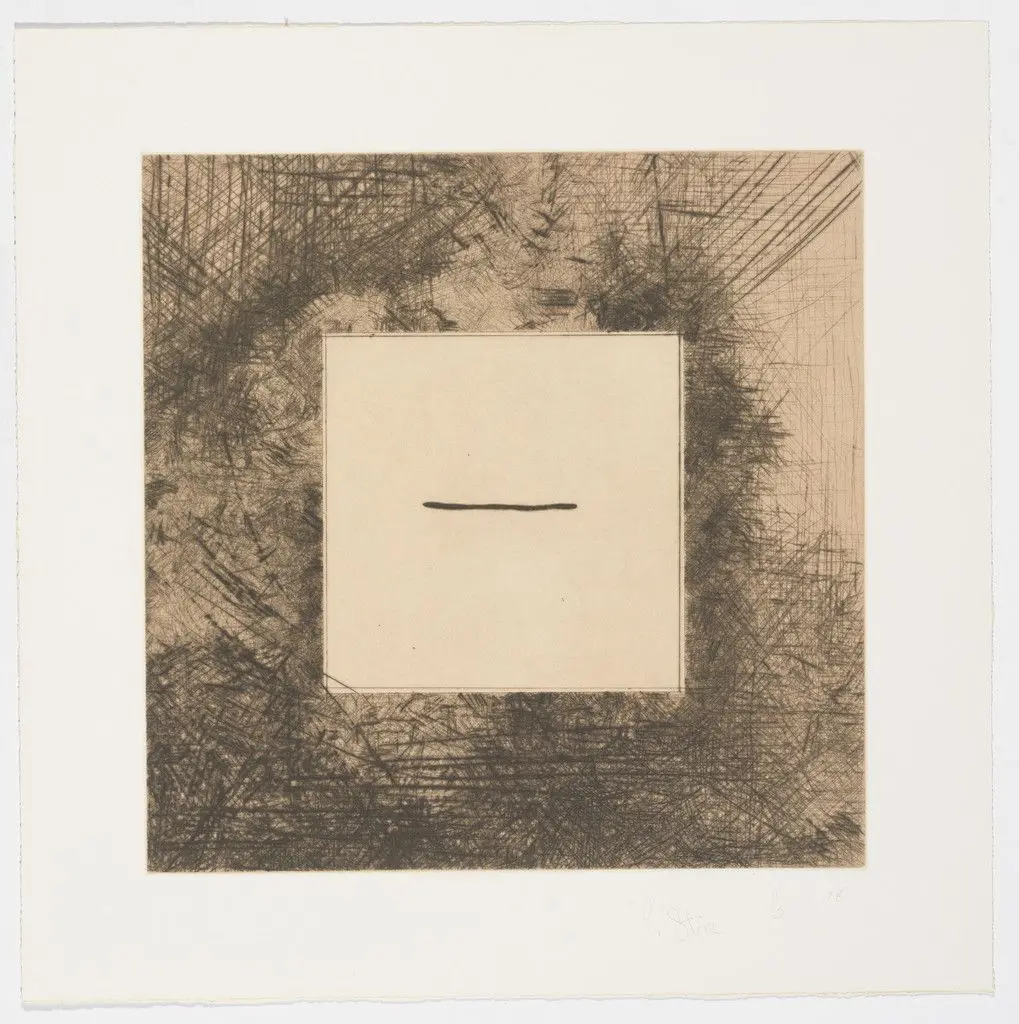 Untitled from Drawing Lesson, Part I - Line by Pat Steir
