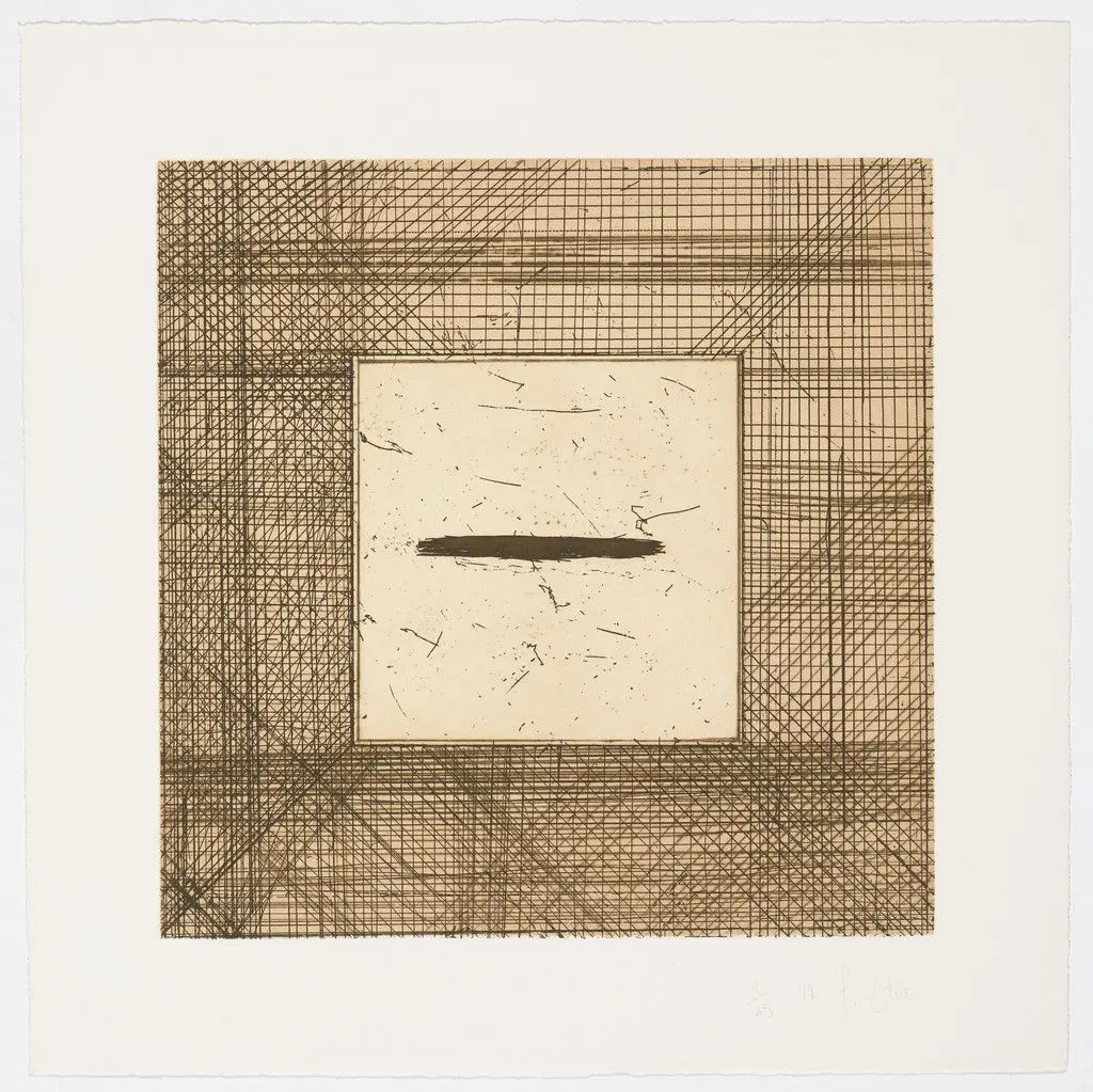 Untitled from Drawing Lesson, Part I - Line by Pat Steir