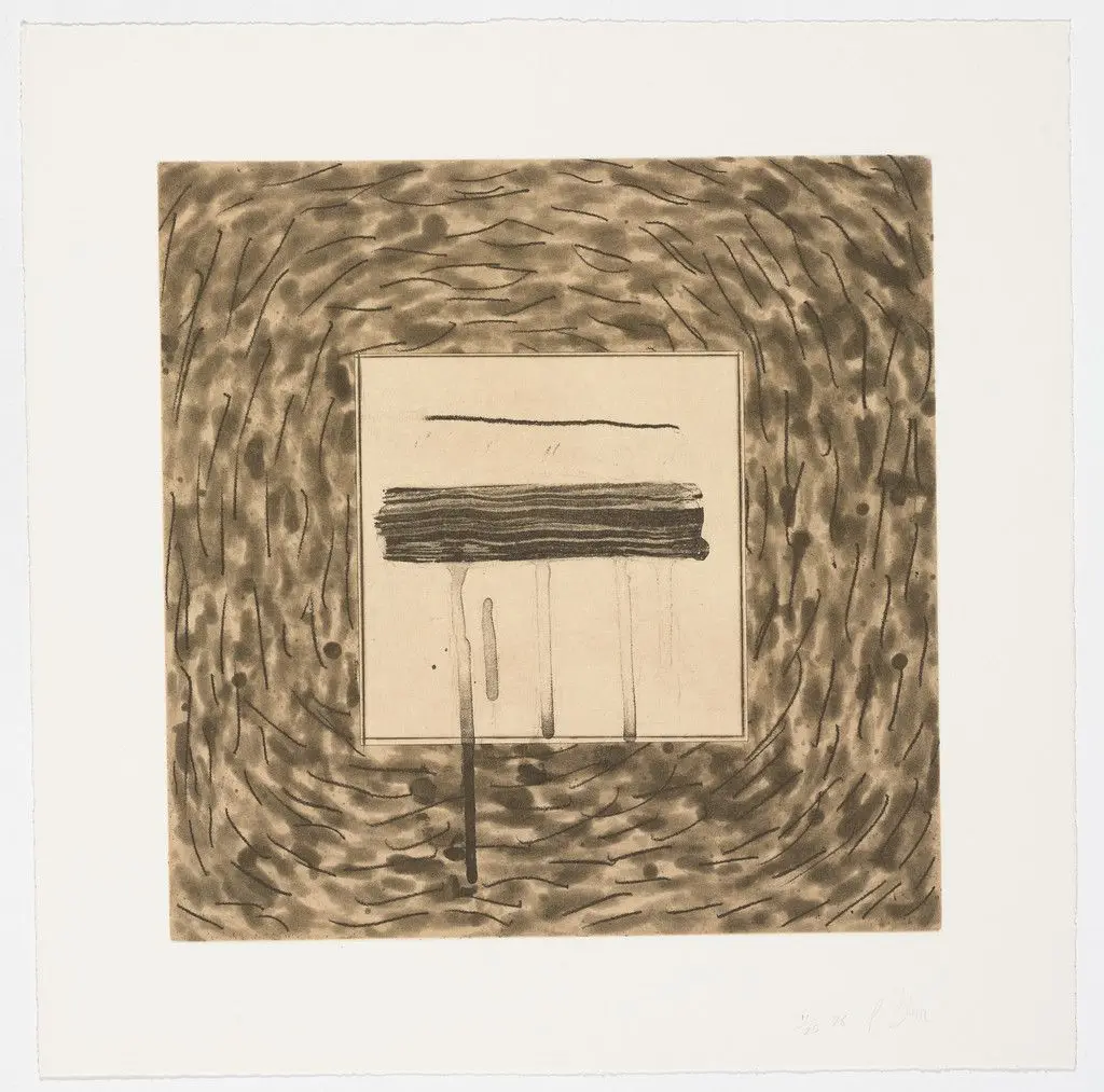 Untitled from Drawing Lesson, Part I - Line by Pat Steir