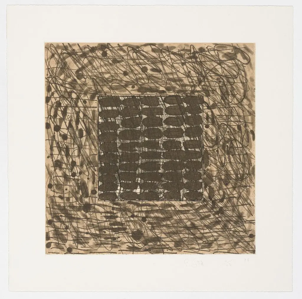 Untitled from Drawing Lesson, Part I - Line by Pat Steir