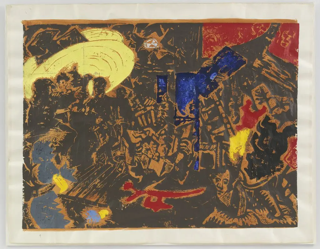 Futurologe (Futurology) from the series Café Deutschland by Jörg Immendorff