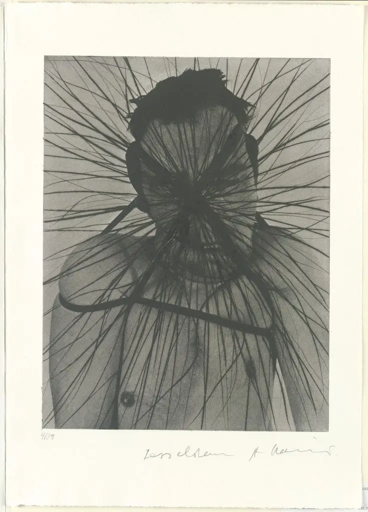 Fesselstern by Arnulf Rainer