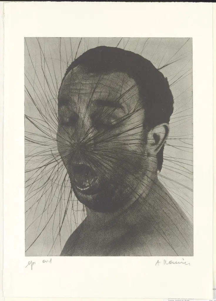 Untitled by Arnulf Rainer