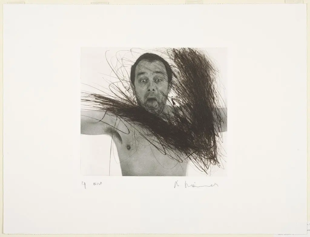 Self Portrait by Arnulf Rainer