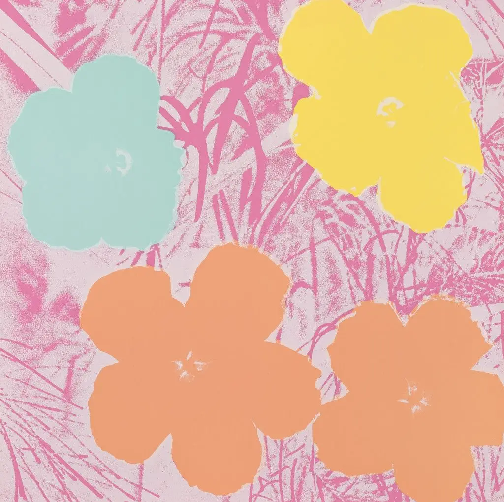 Untitled from Flowers by Andy Warhol