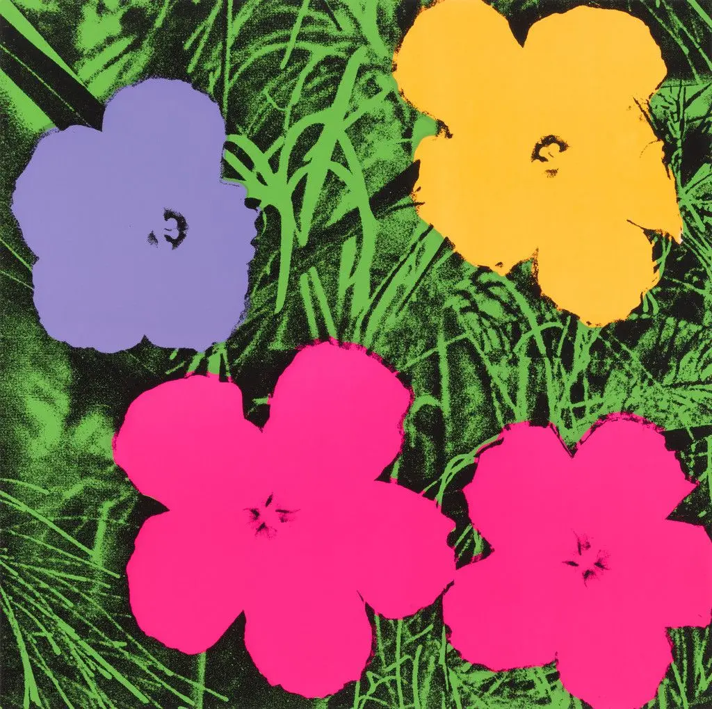 Untitled from Flowers by Andy Warhol