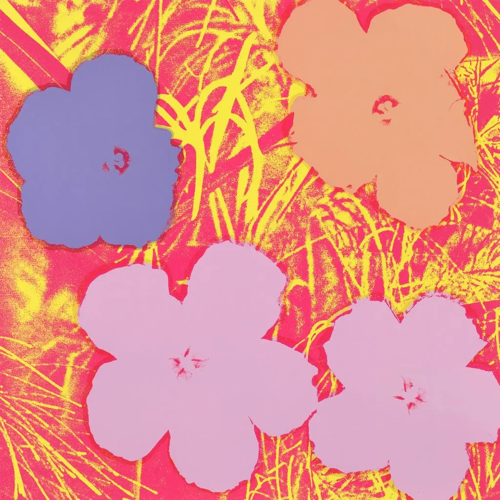 Untitled from Flowers by Andy Warhol