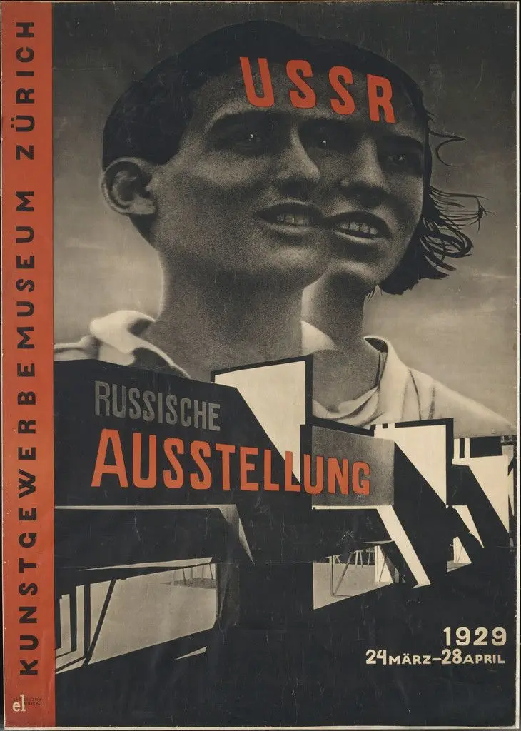 USSR Russische Ausstellung by El Lissitzky