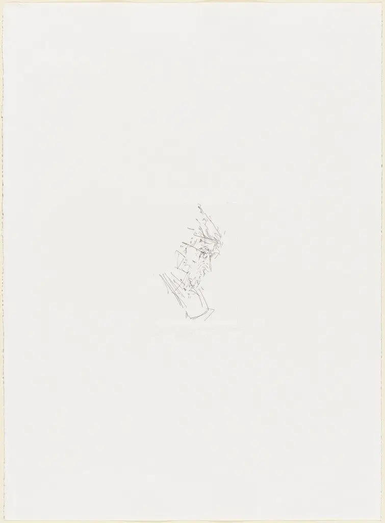 The Printer, Larry Scholder, At Work by Dan Flavin