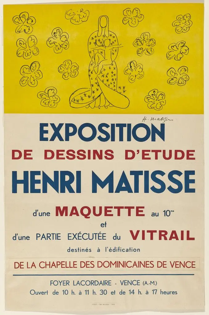 Vence Chapel Poster by Henri Matisse