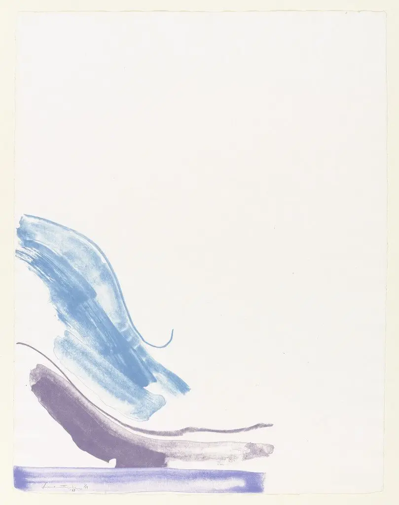 Southwest Blues by Helen Frankenthaler