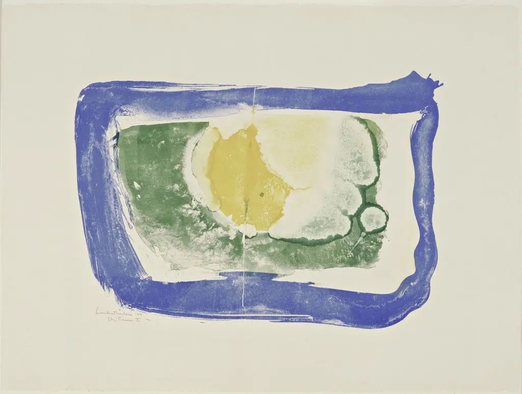 Sky Frame by Helen Frankenthaler