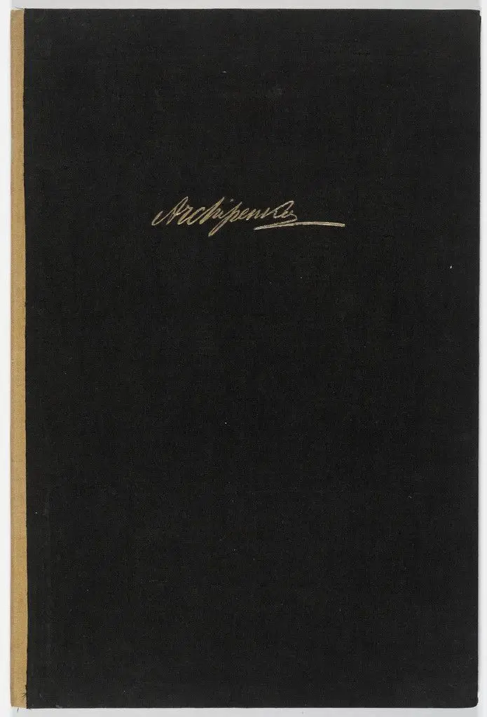 Alexandre Archipenko: Dreizehn Steinzeichnungen by Alexander Archipenko