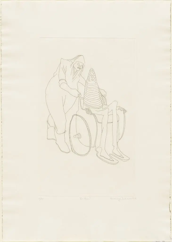 Pusher by Benny Andrews