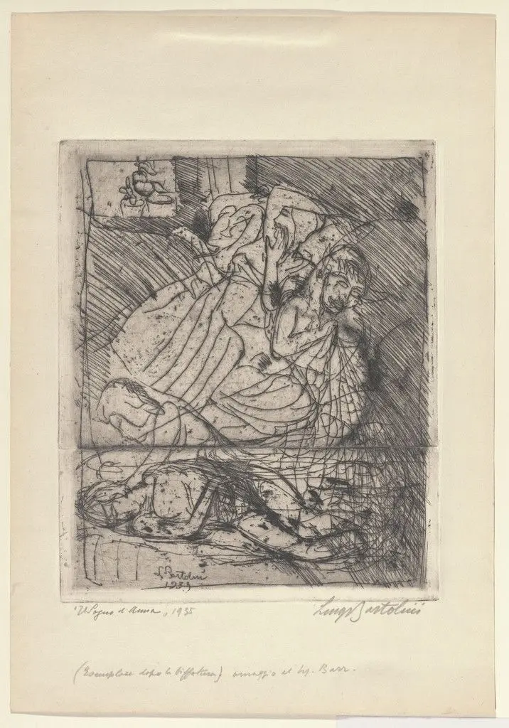 Anna's Dream (Il sogno di Anna) by Luigi Bartolini