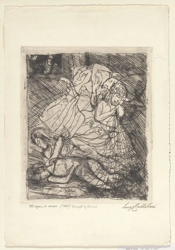 Anna's Dream (Il sogno di Anna) by Luigi Bartolini