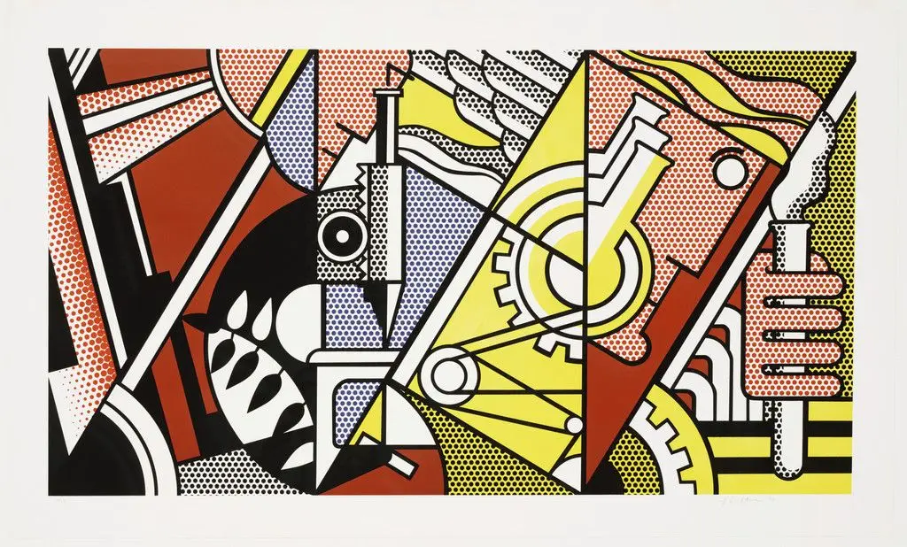 Peace Through Chemistry I from Peace through Chemistry by Roy Lichtenstein