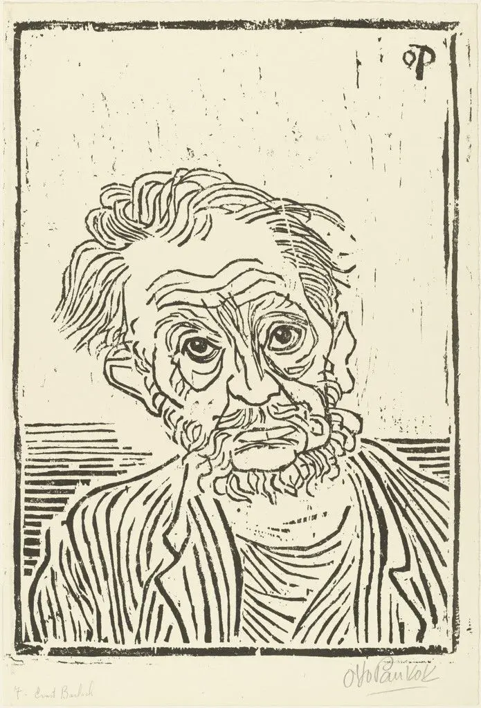 Barlach II by Otto Pankok