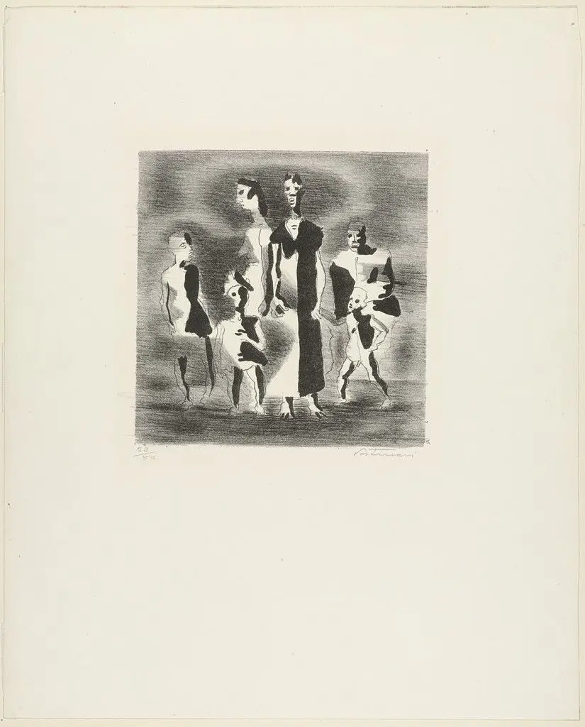 Migratory Family by Candido Portinari