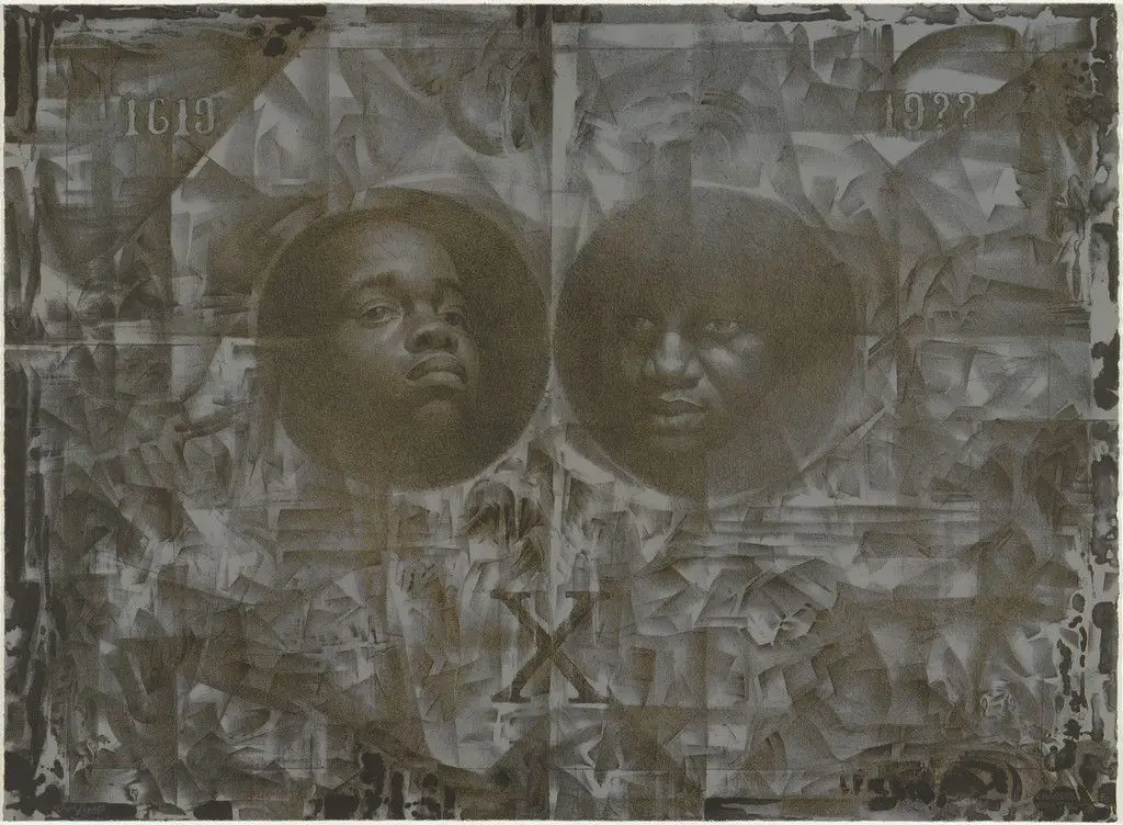 Wanted Poster Series #14 by Charles White