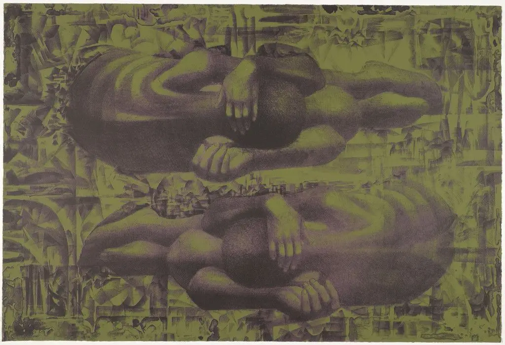 Wanted Poster Series #12a by Charles White