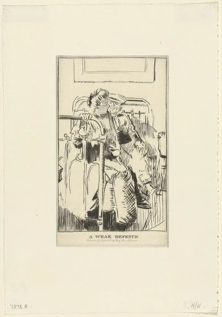 A Weak Defense by Walter Richard Sickert