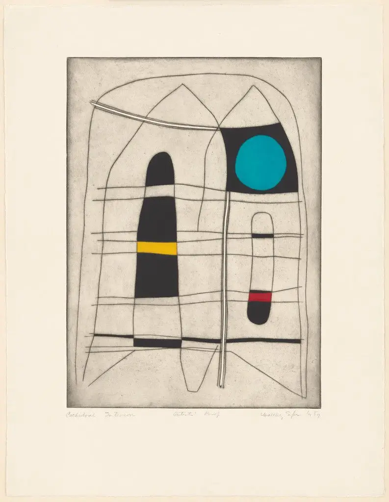 Cathedral Interior by Maltby Sykes