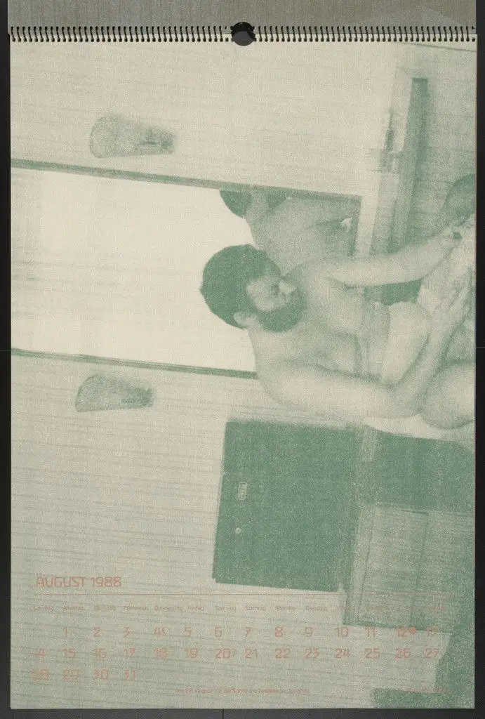 August 1988 from Elite '88 by Martin Kippenberger