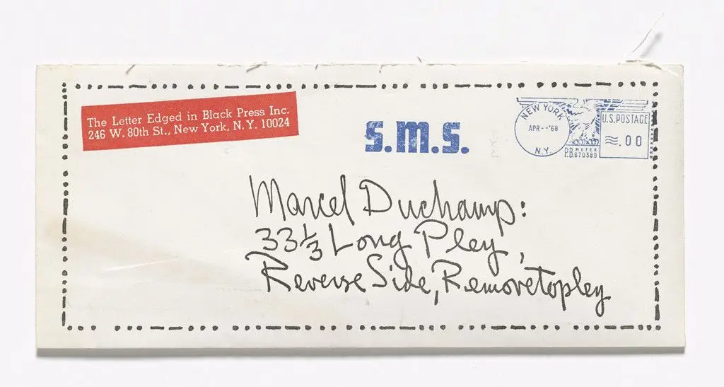 S.M.S. No. 2 by Clovis Trouille, George Reavey, Bernard Pfriem, Meret Oppenheim, Lee Lozano, Ray Johnson, Alain Jacquet, Marcia Herscovitz, Bruce Conner, Nicolas Calas, Marcel Duchamp, Various Artists