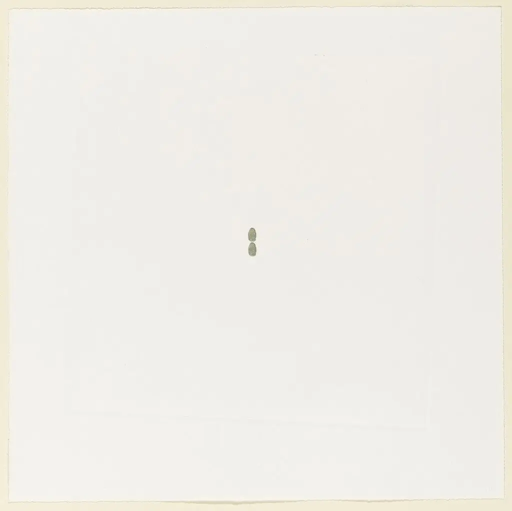 Fifth Print by Bernard Cohen