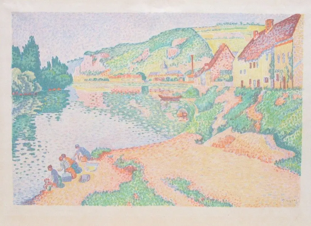 The Andelys by Paul Signac