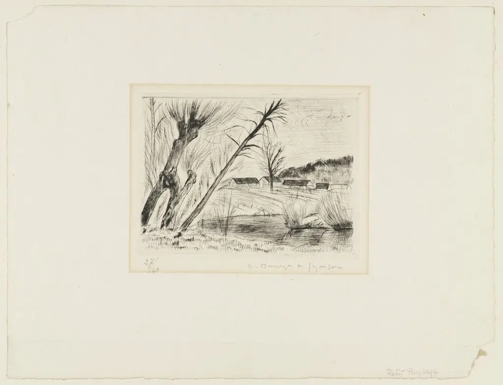 Little Landscape by André Dunoyer de Segonzac