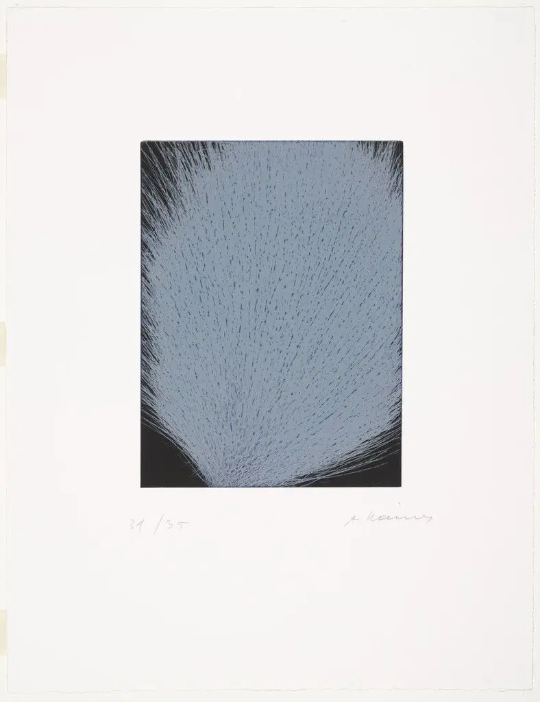 Eisstrauch (Ice Bush) by Arnulf Rainer