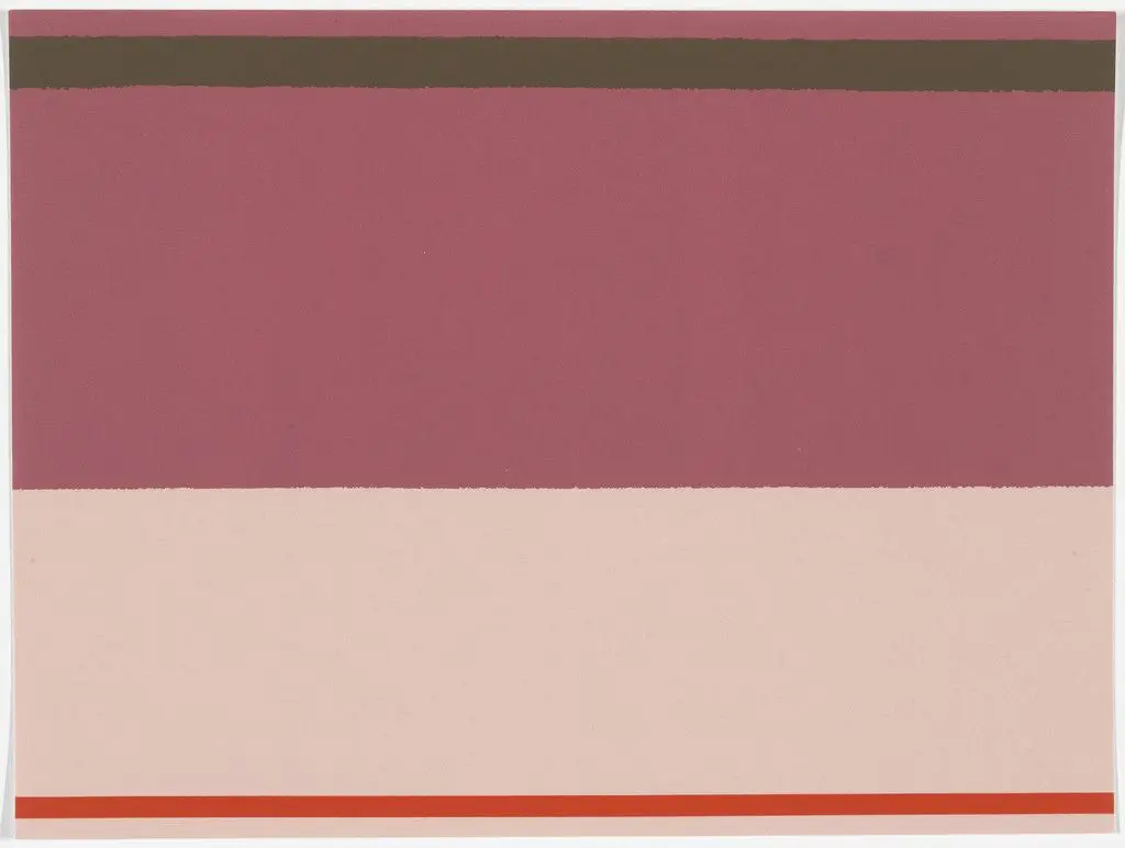 Untitled from The New York Collection for Stockholm by Kenneth Noland