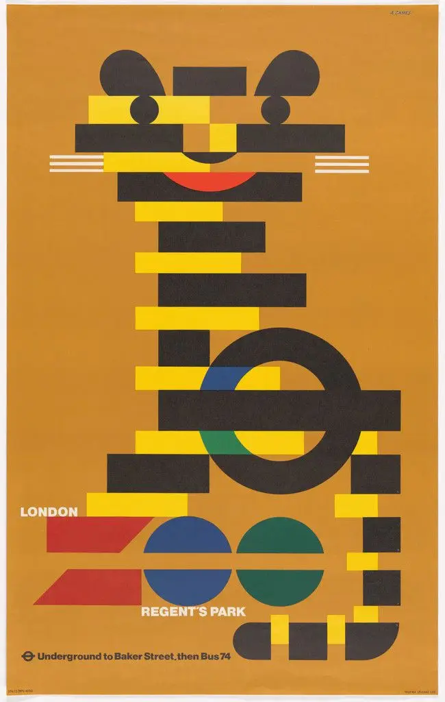 London Regent's Park (Poster for London Transport) by Abram Games