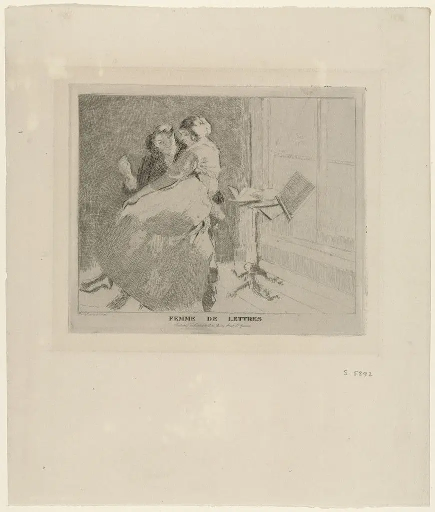 Femme de lettres by Walter Richard Sickert