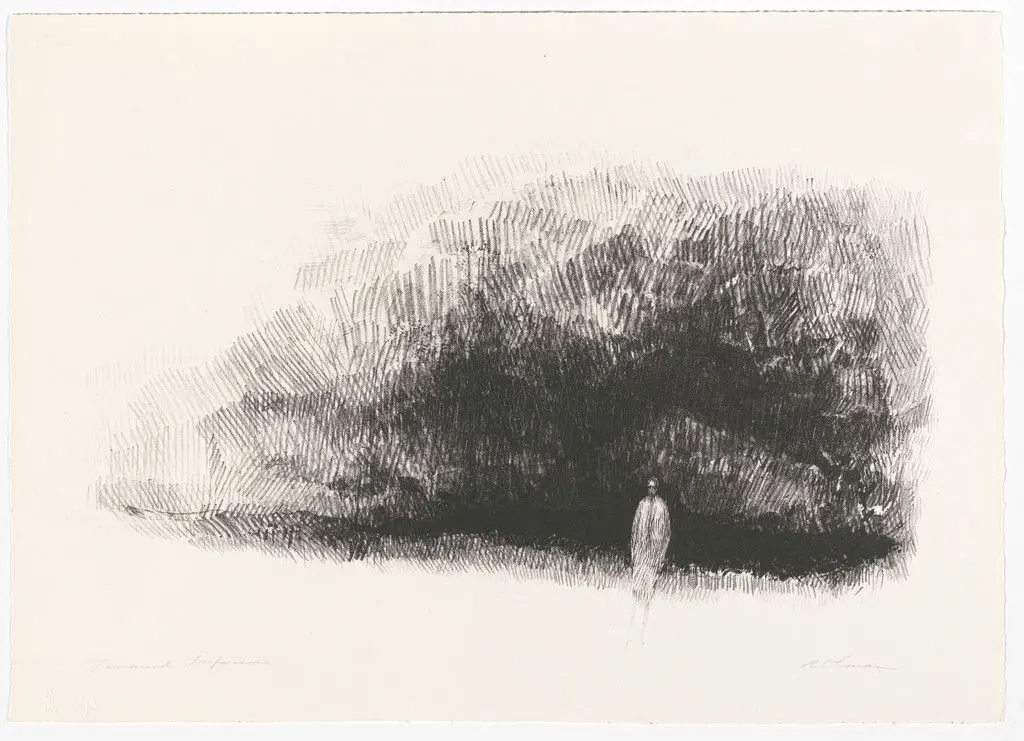 Figure in Foliage by Harold Altman