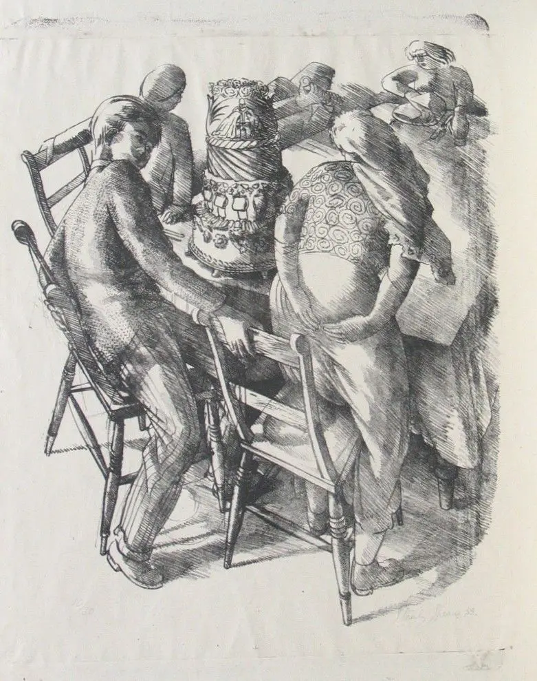 Marriage at Cana by Stanley Spencer