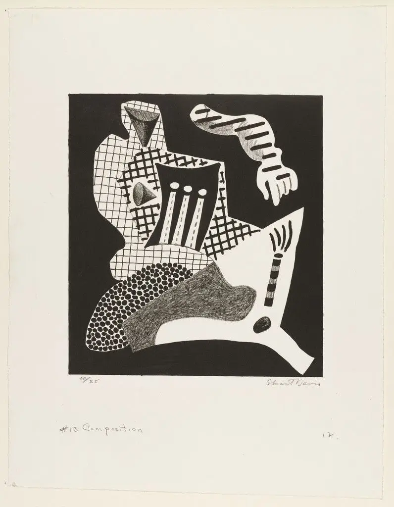 Composition by Stuart Davis