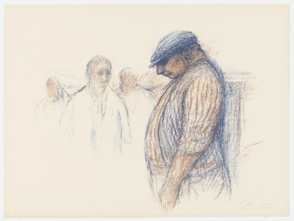 Man II from Untitled Suite by Harold Altman