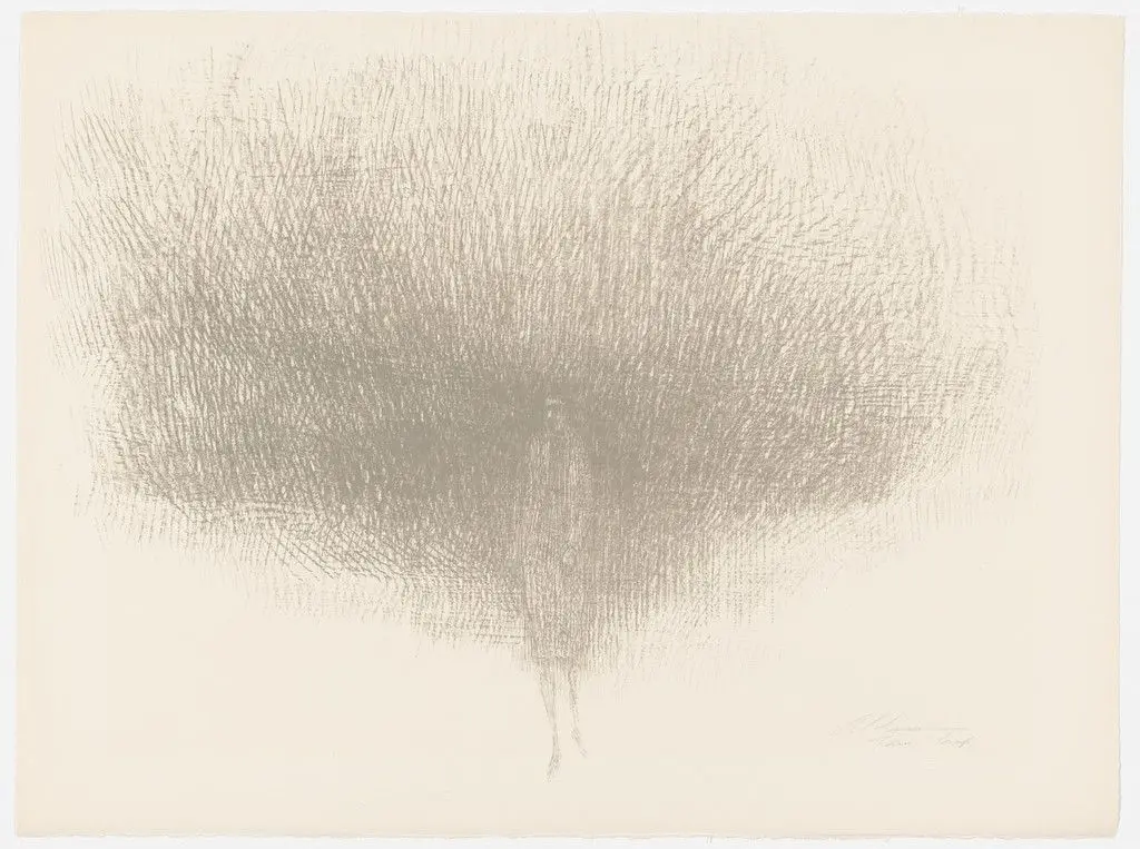 Figure and Foliage II from Untitled Suite by Harold Altman