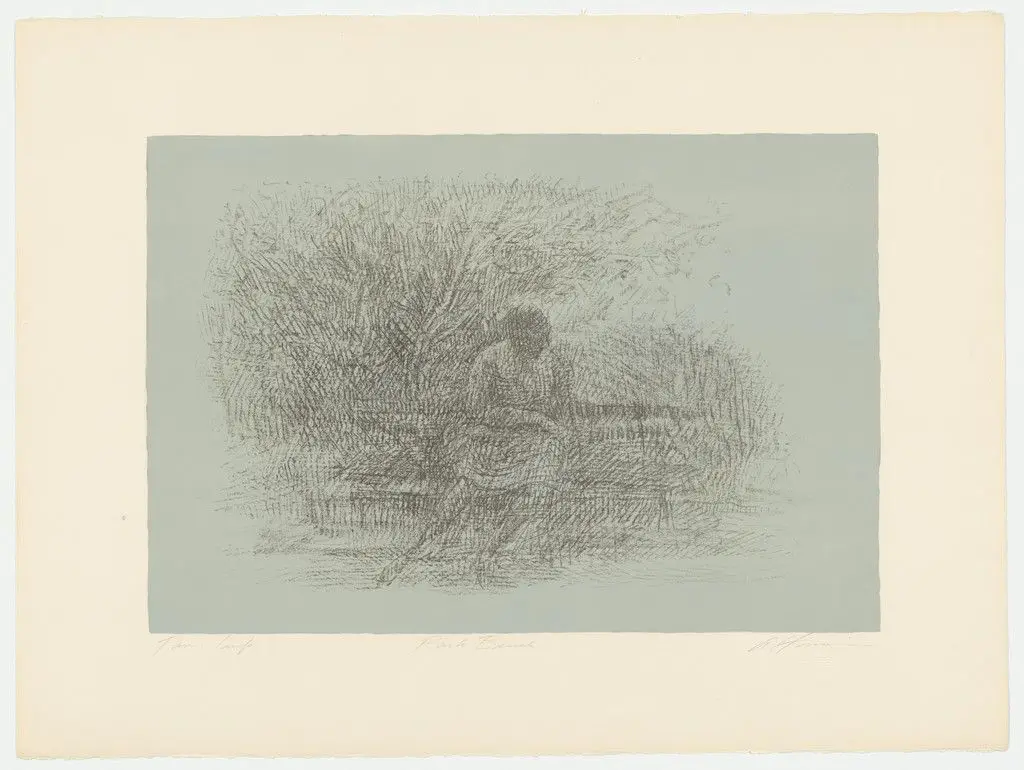 Park Bench by Harold Altman