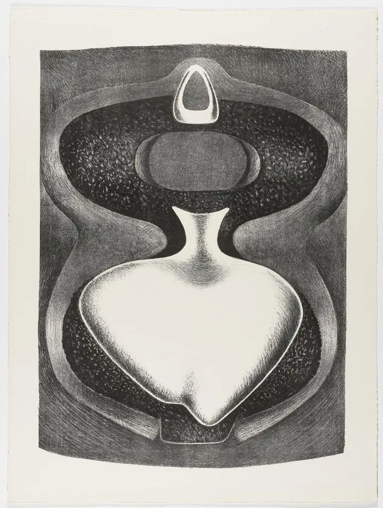Majestic Forms (Les formes majestueuses) from the portfolio Living Forms (Les formes vivantes) by Alexander Archipenko